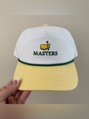 Masters 2026 Yellow & White Classic Fit Hat